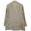 Ebure Khaki Linen Tailored Jacket Jacket 38 khakiUsed