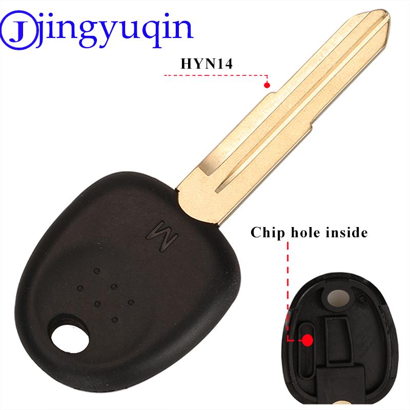 Jingyuqin Blank Car Transponder Key For Hyundai Accent Sonata NF Elantra Accent Coupe Getz H-1 Lavita TiburonTucson Verna