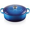 Cast Iron Roaster Le Creuset Signature Oval 29 Cm Azure 4.7 L (21178292202430)