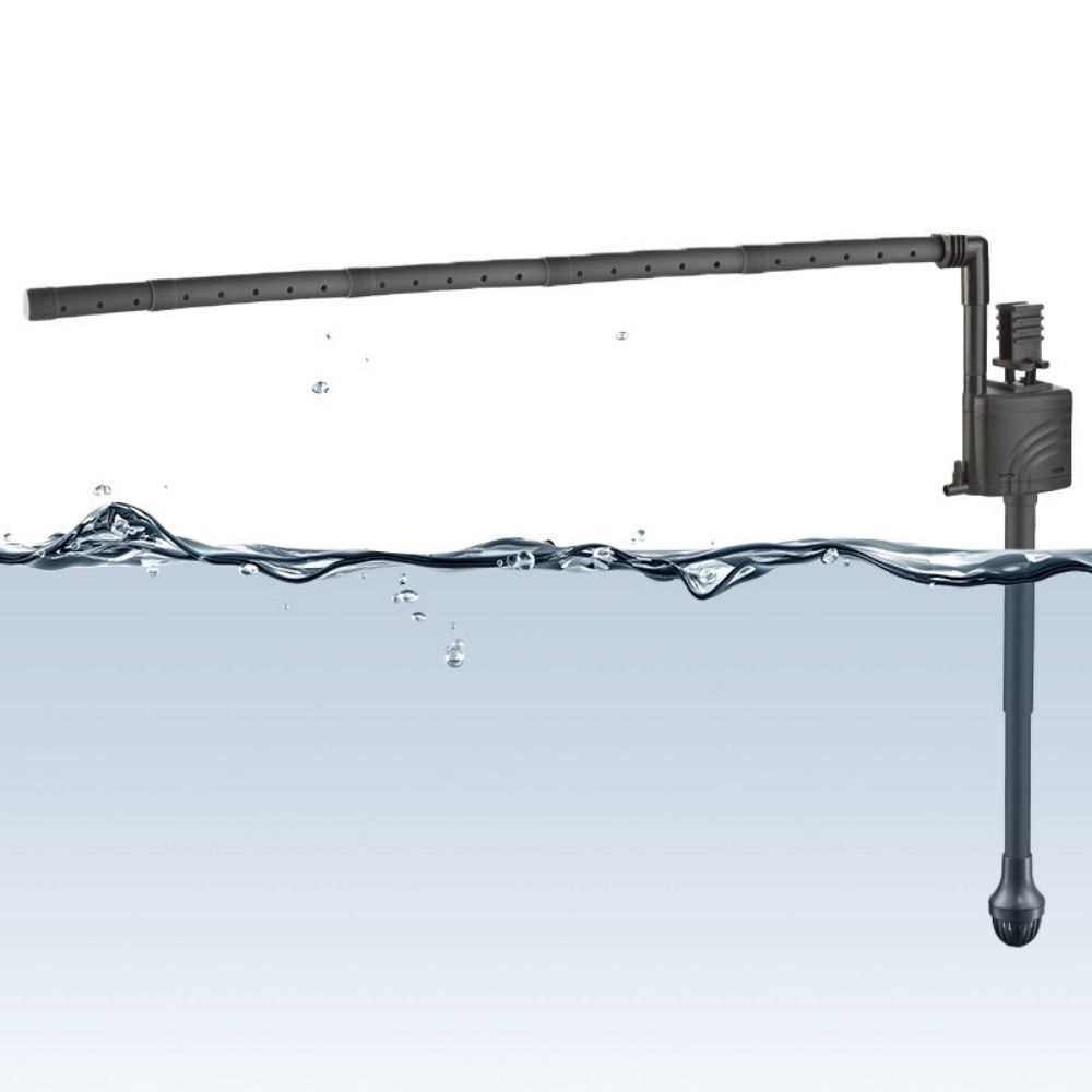 Silent Submersible Pump Detachable Fish Stool Filter Collector 3 In 1 Oxygen Air Pump  for Aquarium