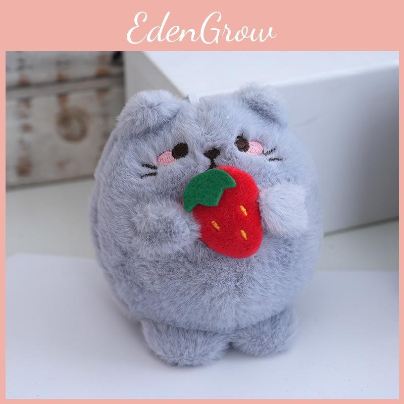 Cat Little Adorable Withplush And Pp Cotton Keychain For Bag Accessories Charm