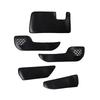 YOURS Kick Guard Set for Toyota 90 Series Designed and Sewn In Protects the Instrument Door and Glove Box from Scratches and Custom Kick Guards