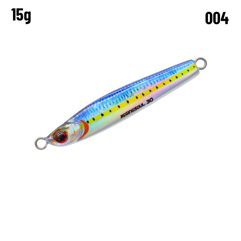 Sinking Minnow 10g 15g Spinning Baits Spanish Mackerel Metal Fishing Lure Lead Casting Jig Bait