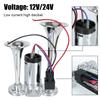 Car Air Horn Set Electric Speaker For Motorcycle Boat Truck Dual Trumpets Super Loud 12V/24V 110dB with Wires and Relay Hooter