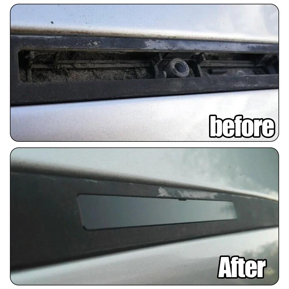 2pcs Front And Rear Cars Stickers Decorate Fits For Opel Astra H Roof Carry Traveling Cars  Plastic Automote Interior Accessory