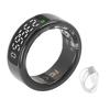 Fitness Tracker Ring with Display Screen Video Page Turner Camera Control 50 Meter Waterproofing Sma
