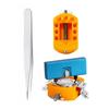 Samcos Watch Repair Battery Back Cover Watch Support Back Cover Removal Kit of Tool, Replacement, Opener, Tweezers, Repair, Two-Point Opener, Repair,