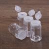 1 Pcs 10Ml White Empty Cosmetic Bottle Sifter Jars Container Screw Lid Makeup