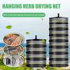 Yousheng 60CM 2/4/6/8 Layers Herb Drying Net with S-shaped Hook Foldable Plants Dryer Basket with Zipper Heavy Duty Indoor Outdoor Hanging Mesh Drying