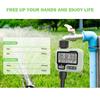 Smart Garden Water Timer/Automatic Irrigation System/LCD Display/360° Connector/Outdoor Drip Timer/IPX5 Waterproof