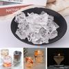 100G Jelly Wax DIY Handmade Scented Candle Making Supplies Material Transparent Wax Raw Material Crystal Wax Smokeless