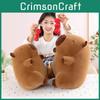 Stretchable Sugared Capybara Gourd Plush Toy Cute Fabric Doll Animal Birthday