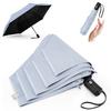 Folding Light Heat UV Folding Automatic Opening and Folding UV Windproof and Water For Sunny and Rainy Easy To For Women and Business Umbrella,