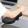 Ergonomic Desk Armrest Support - Plastic Frame, Soft Padding Elbow Rest for Keyboard & Mouse Comfort In Gaming & Office