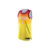 NBA Printed Colorblock Basketball Jersey Men Tops Red DX6345-601