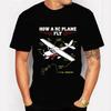 RC Airplane Vintage T-shirt for Men Clothes Male T-shirts Summer Plus Size Tees Oversized T Shirt Male T-shirts Clothes