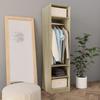 Wardrobe Sonoma Oak 50x50x200 Cm Engineered Wood