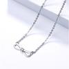 S925 Sterling Silver Bow Necklace Female Clavicle Chain Japanese and Korean Simple All-Match