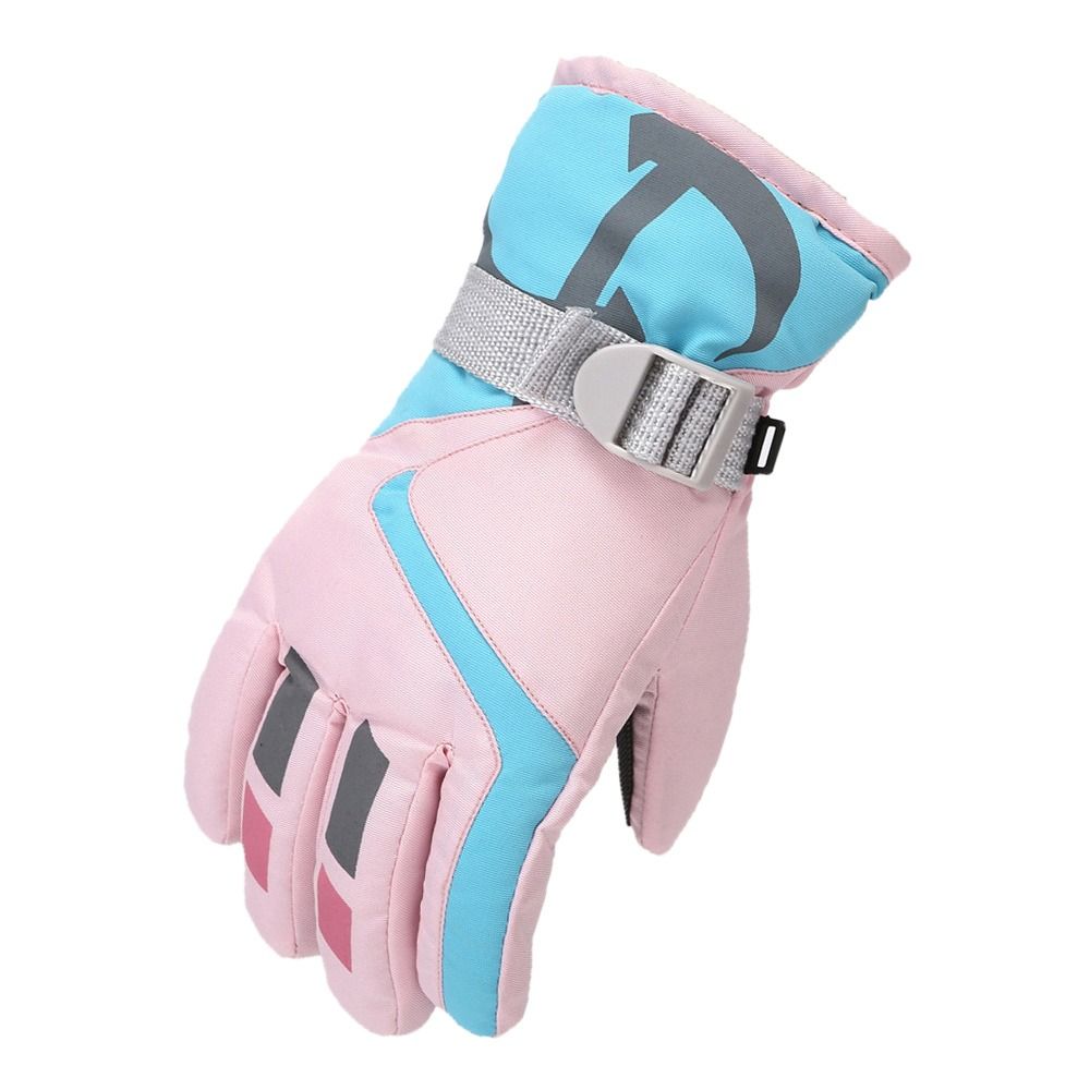 Windproof Children Ski Gloves Non-slip Winter Warm New Fashion Kid Gloves Mountaineering