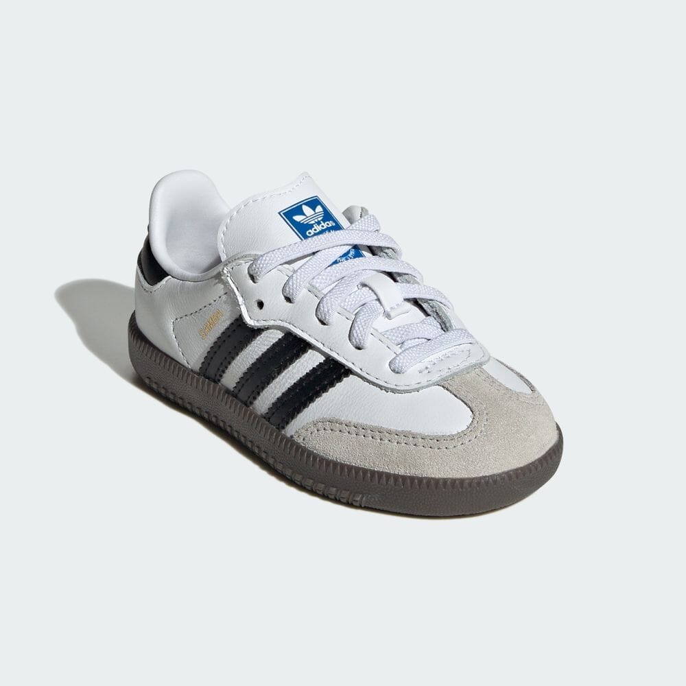 Adidas SAMBA OG KIDS Footwear White Sneakers ORIGINALS Kids / Children's IE3679 Footwear White/Core Black/Gum