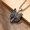 Classic Fashion Wolf Head Men's Pendant Necklace - Neck Accessories