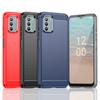 For Cover Nokia G22 Case For Nokia G22 Bumper Silicone Carbon Fiber Back Case For Nokia G22 G50 G60 C31 G21 X10 X20 X30 5G Cover