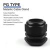 Waterproof Cable Gland Black Plastic Seal Joint Nylon PG29 PG36 PG42 PG48 PG63 IP68 White Cable Fixing Nylon Connector