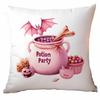 New Pink Halloween Pillowcase Festive Home Cushion Pillowcase Decoration
