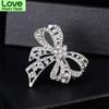 High -End Exquisite Ladies Brooch Rhinestone Bow Corsage Fashion Men 'S And Women 'S Clothing