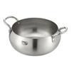 Wahei Freiz Stainless Steel Tempura Made In Pan, 20cm, IH/Gas, Japan, Tsubamesan, EM-076
