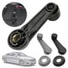 Replaces Car Window Crank Handle with Gasket Door Lever Handle  Auto Interior Accessories