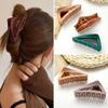 Women Cute Hair Claw Clips Hair Claw Girls Triangle Hair Clamps Hair Accessories