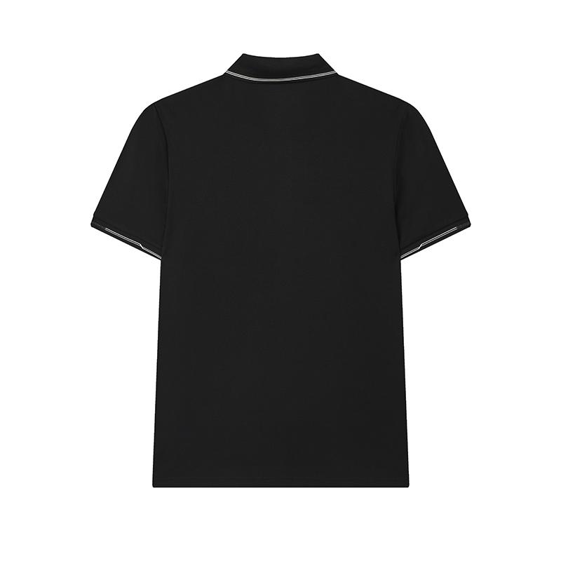 New FILA WHITE Polo Shirt Men's Jet Black F11M523105FBK