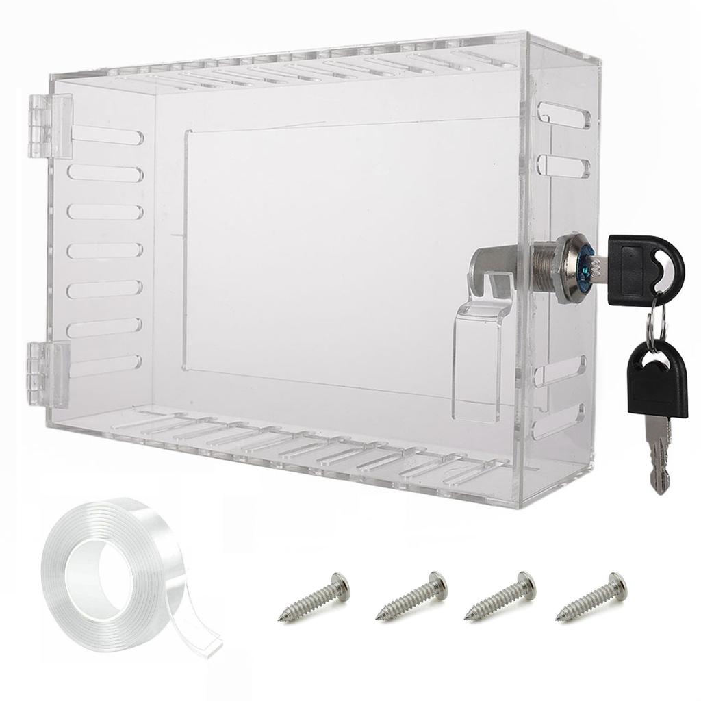 Acrylic Box Easy To Install PS Material 7.2*5 Inches