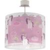 Suspension Pour Enfants - DALBER - Licornes - Rose - PVC - LED - 1 Ampoule(s)