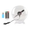 3D Hologram Fan WiFi Projector Naked Eye 3D Display 1080x160 80pcs LED Beads 3D Hologram Projector