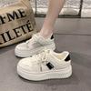 Women's Thick-Soled Korean-Style White Shoes New Spring and Autumn Shoes Ins Versatile Student Popular Sports Board Shoes