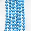 4-12mm Blue Turquoise Natural Stone Round Loose Gemstones Beads Loose Beads for Jewelry Braclets Making Accessories DIY