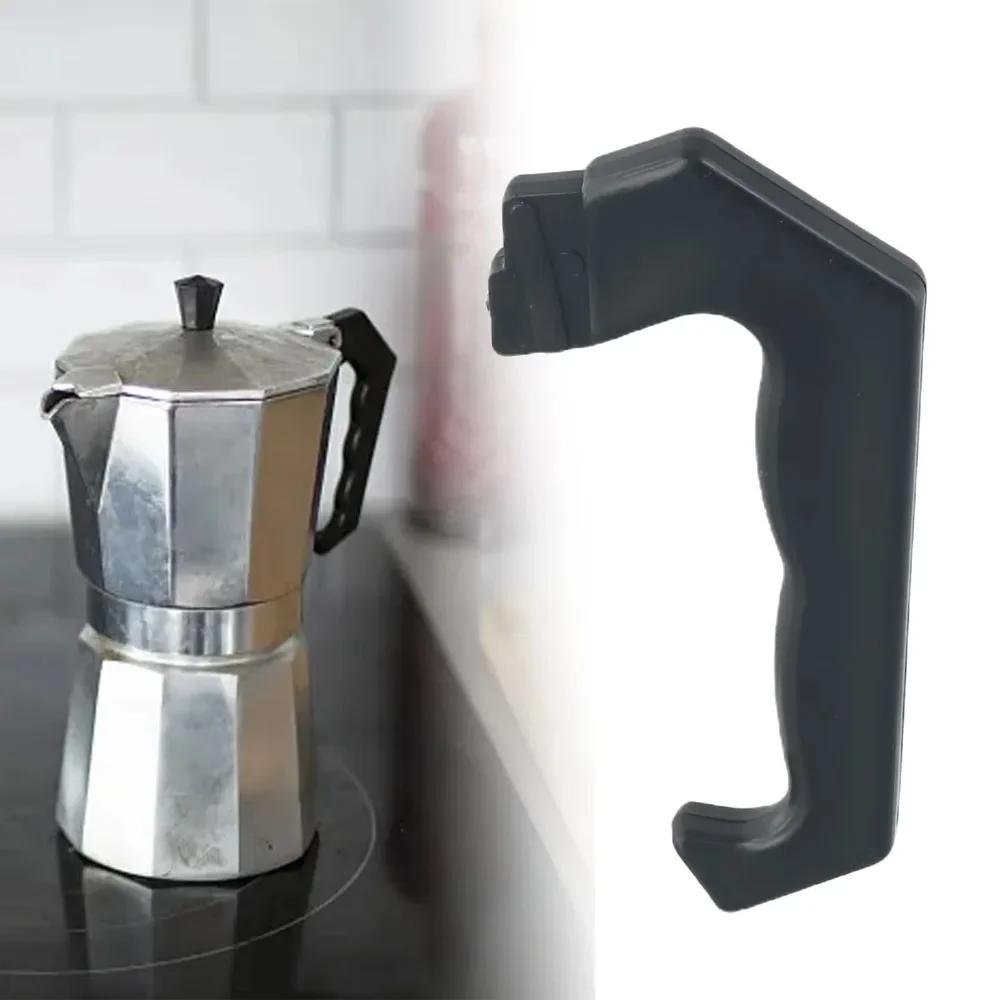 1PC Coffee Pot Handle Replacement Part for Espresso Moka Stove Pot Compatible with 1 3 6 9 12 Cups Coffee Accessories Coffeeware