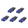 5pcs EC3 Female To EC5 Male Adapter Universal Wireless RC Lipo Battery Connectors for RC Car Model Aircraft Model
