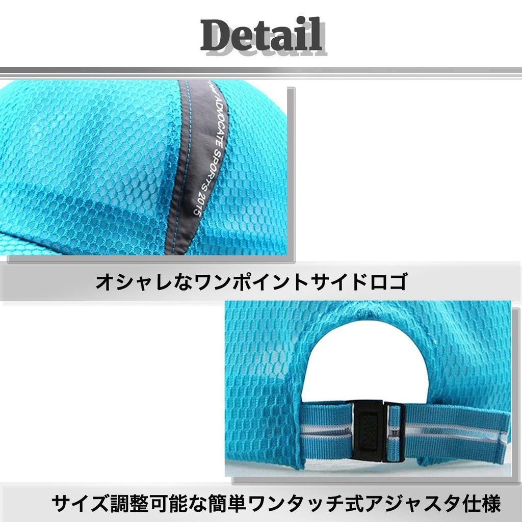 BUZZxSELECTION Air Mesh UV Protection Running Cap for Men and CAP001 Women, (07 White)