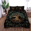 Yggdrasil Tree of Life Duvet Cover Set King Queen Double Twin Single Bed Linen Set Customized Quilt Cover
