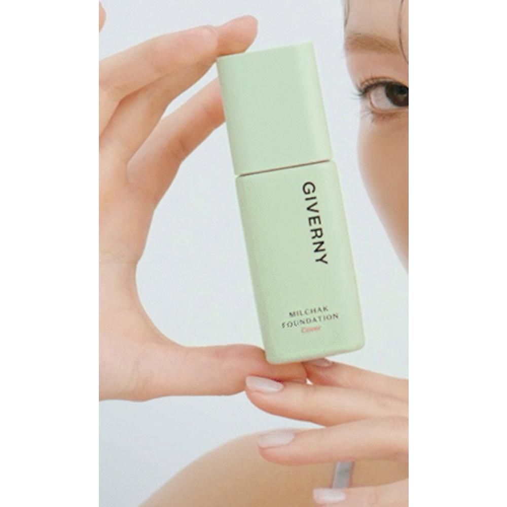 Giverny Adhesive Cover Foundation 30ml, No. 21 Light Beige, 3 Pcs.