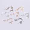 Curved S-Shaped Ball End Ear Hooks for DIY Jewelry Accessories