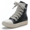 Rick High Top Flat Sneakers Platform Corss Tied Men's Shoes Women Sneakers Oween Designed Causal Flats Zip Ankle Botas 45