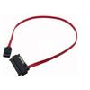 SFF-8482 SAS 29 Pin To 7 Pin SATA Hard Disk Drive Raid Cable with 15 Pin SATA Power Port