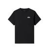 Comfortable Simple Printed Versatile Round Neck Breathable Sports Short Sleeve T-Shirt Men Tops Basic-Black 152536111-4