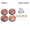 Hardware Decoration Screw Covers Mirror Fasteners Screws Decorative Cap Mirror Fixing Nails