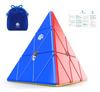 Solution Procedure Manual GAN Pyraminx Standard 3D Puzzle with Magnet Pyraminx Triangle Pyramid Stickerless GANCUBE Solution Procedure Manual GAN Bag