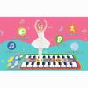Piano Mat for Toddlers 1-3,44" X 20" Double Keyboard Music Floor Dance Mat 20 Keys with 8 Instrument Sounds,Learning Educational Toys Gifts for Baby